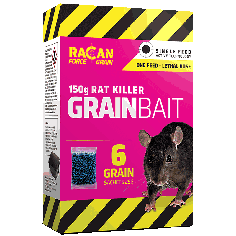 RACAN Force Grain Rat Killer Grain Bait Sachets